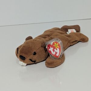 TY Beanie Baby Bucky Beaver